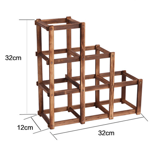 Soporte Plegable para Vino en Madera Maciza Premium - Image 2