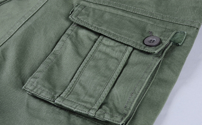 Uniforme Militar Delgado Primavera-Verano Corte Recto Estilo Juvenil - Image 12