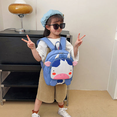 Mochila Escolar Infantil Animales Macaron - Diseño Adorable y Funcional - Image 4