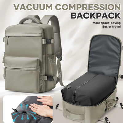 Mochila Resistente con Compresión Vacuum y Cierre Personalizado - Image 10