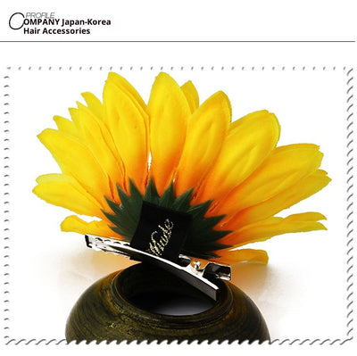 Pasadores Girasol de Moda para Niñas - Accesorios Vacacionales - Image 14