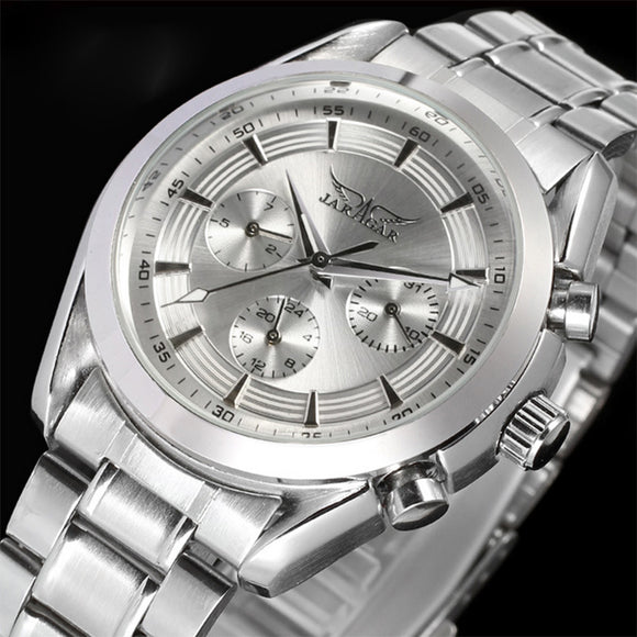 Reloj Mecánico Automático de Acero Inoxidable para Hombre
