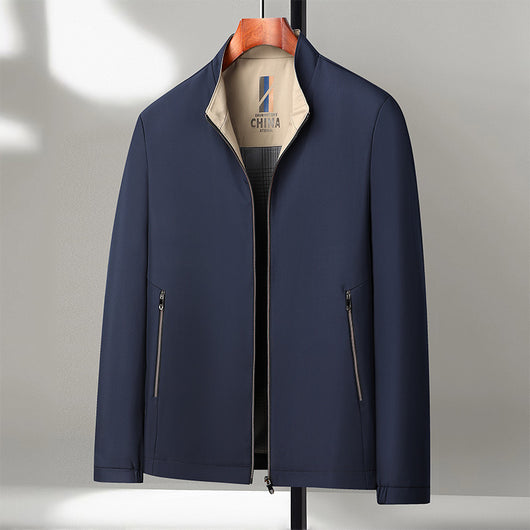 Chaqueta Ejecutiva de Cuello Alto para Primavera y Otoño - Image 6