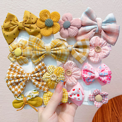 Clip de Cabello con Moño Floral para Niñas - Diseño Princesa Hada - Image 79