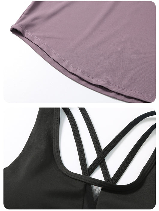 Conjunto de Yoga Suelto para Mujer - Tela Transpirable de Secado Rápido - Image 27