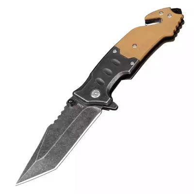 Cuchillo de Acero Manganeso para Defensa Personal y Supervivencia - Image 10
