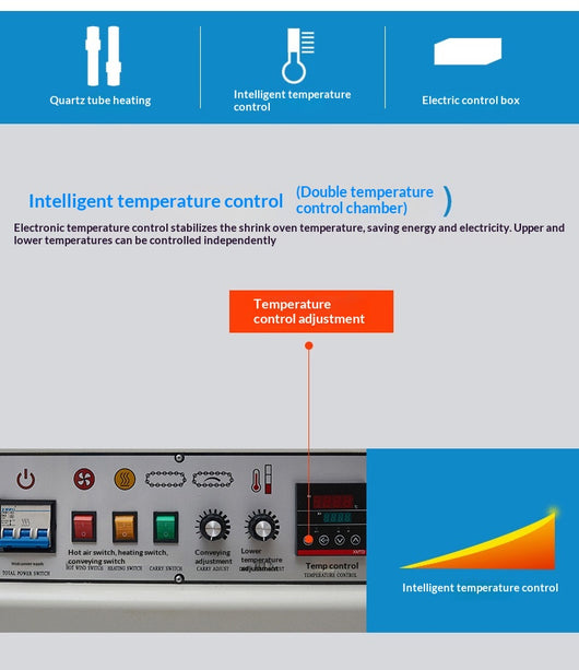 Máquina Automática de Embalaje por Termoencogimiento de Película Plástica - Image 9