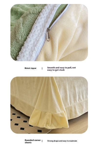 Juego de Cama 4 Piezas Fibra de Leche Premium Grosor Reforzado - Image 20
