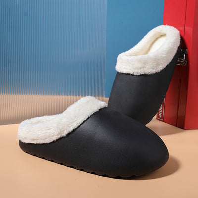 Pantuflas Térmicas Antideslizantes para Parejas - Algodón Impermeable - Image 12