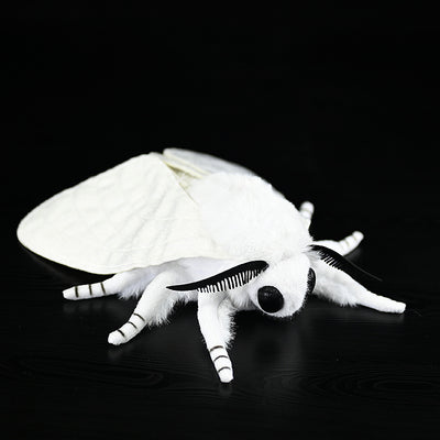 Peluche Polilla Blanca - Juguete de Simulación Animal Realista - Image 9
