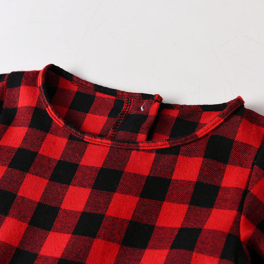 Conjunto Festivo a Cuadros para Hermanos: Camisa y Peto - Image 24