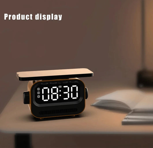 Reloj Despertador Digital 3 en 1 con Luz de Ambiente y Parlante - Image 15