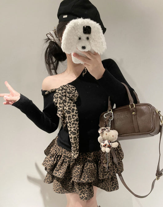 Blusa Ajustada de Manga Larga con Tirantes - Estilo Otoño Deseo - Image 6