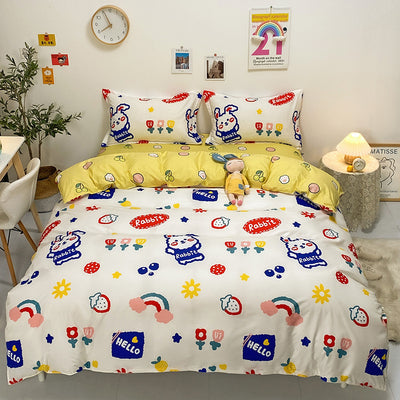Conjunto de 4 Piezas en Algodón Estampado con Acabado Satinado - Image 28