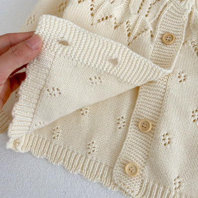 Chaqueta Tejida Calada para Niños - Diseño Versátil y Fresco - Image 10