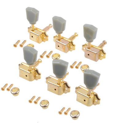 Clavijas de Guitarra Vintage con Mango de Jade y Diamante - Image 12