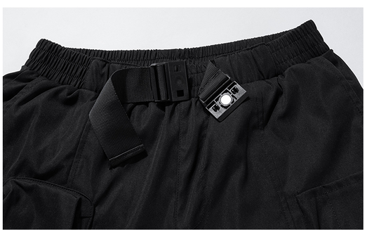 Pantalones Deportivos Casual con Múltiples Bolsillos y Cierre Adhesivo - Image 9