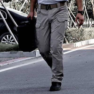 Pantalones Cargo Camuflaje Hombre - Ajuste Relajado y Secado Rápido - Image 3