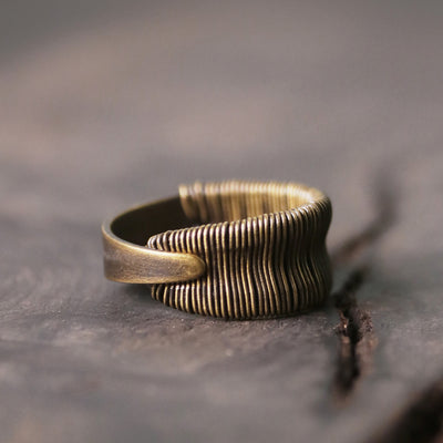 Anillo Punk Retro de Acero Inoxidable - Joyería Alternativa Unisex - Image 7