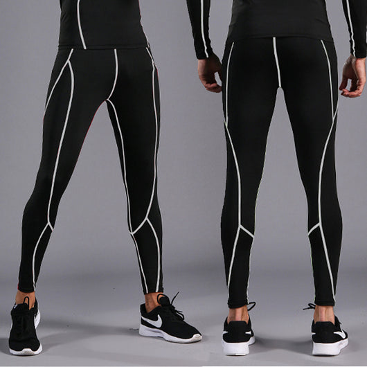 Pantalones de Compresión Deportivos Transpirables de Secado Rápido - Image 13