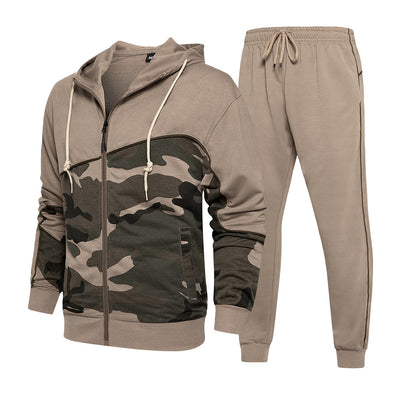 Conjunto Deportivo Camuflaje Juvenil de Dos Piezas - Image 2