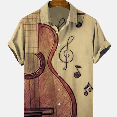 Camisa Casual para Hombre con Estilo Jazz - Image 2