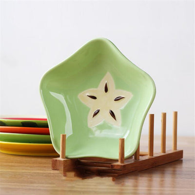 Plato de Cerámica Decorativo con Diseño de Frutas 8 Pulgadas - Image 23
