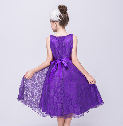 Vestido de Encaje Elegante para Niñas - Estilo Europeo y Americano - Image 11