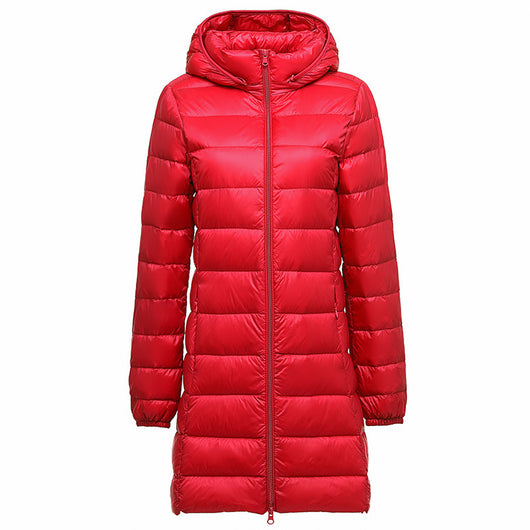 Abrigo Ligero de Plumas Desmontable para Otoño e Invierno - Image 7