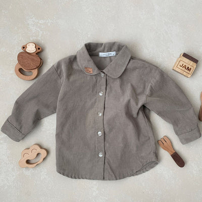 Camisa Estilo Western con Detalle de Oso en Solapa - Image 3