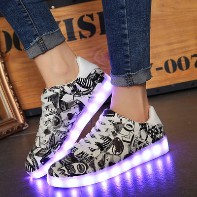 Zapatillas Luminosas Multicolor con Luz Intermitente para Primavera y Otoño - Image 9