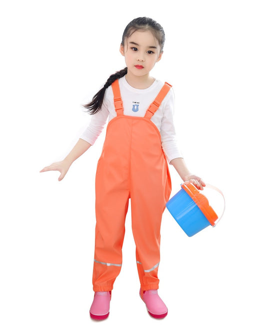 Pantalón Impermeable Transpirable con Tirantes para Niños - Image 8