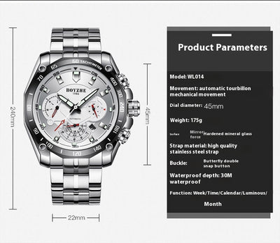 Reloj Automático Multifuncional para Hombre - Image 8