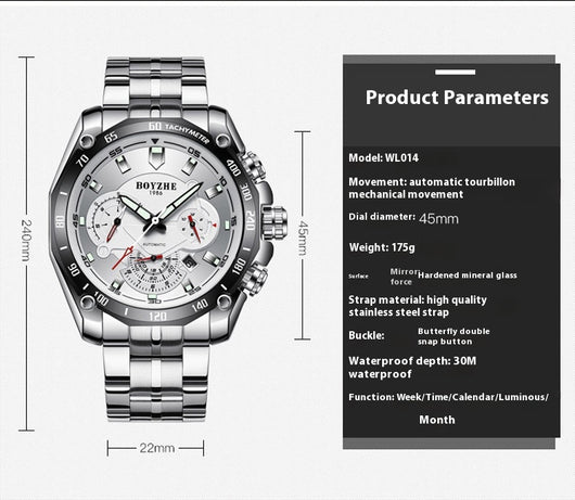 Reloj Automático Multifuncional para Hombre - Image 8