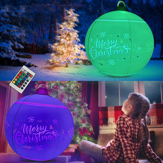 Bola Navideña Inflable LED para Exterior - Image 14