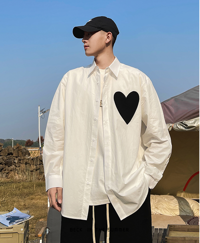 Camisa Rayada Moderna para Hombre de Manga Larga - Image 3