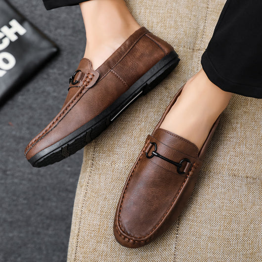 Zapatos Casuales para Hombre en Cuero Sintético Liso - Image 4