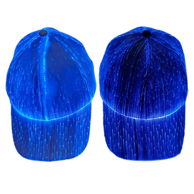 Gorro LED Luminoso de Fibra Óptica para Actividades Nocturnas - Image 16