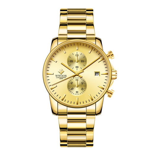 Reloj de Hombre Acero Inoxidable Cuarzo Resistente al Agua - Image 14