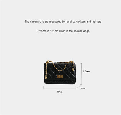 Bolso Bandolera de Piel de Cordero Estilo Fragante Pequeño - Image 7