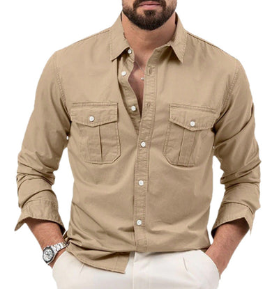 Camisa Casual de Manga Larga para Hombre - Image 10