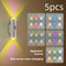 1 W Multicolor Color Changing 5 Piezas