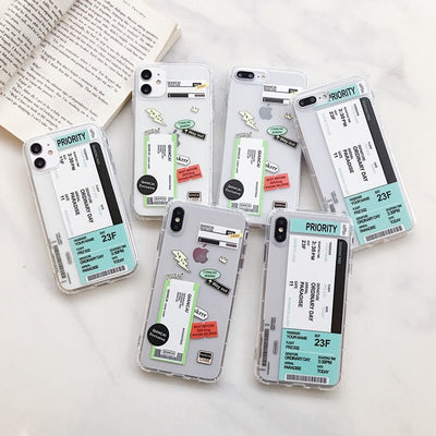 Funda Transparente Resistente a Caídas con Protección de Presión de Aire