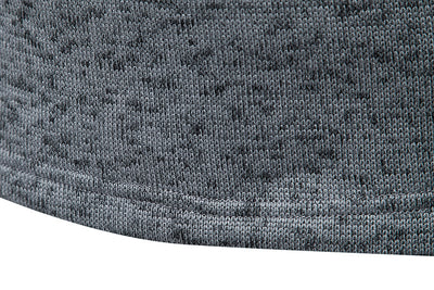Suéter Camiseta Cuello Alto con Diseño de Cierre Hueco para Hombre - Image 7
