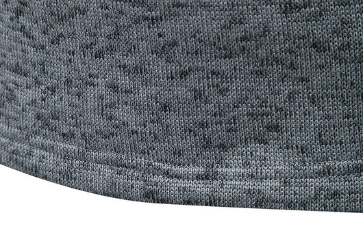 Suéter Camiseta Cuello Alto con Diseño de Cierre Hueco para Hombre - Image 7