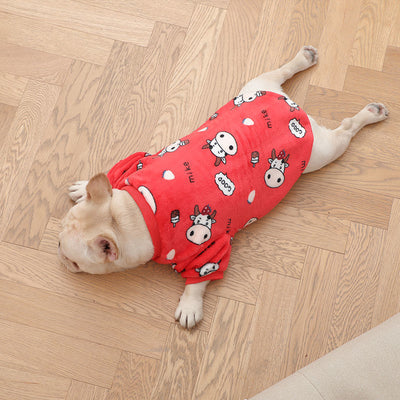 Pijamas de Felpa Francesa con Diseño de Mascotas - Image 9