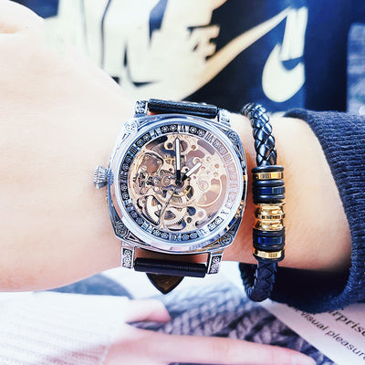 Reloj Mecánico Automático Calavera para Hombre - Image 6
