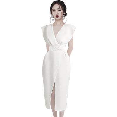Vestido Elegante Ajustado para Fiesta de Cumpleaños - Image 5