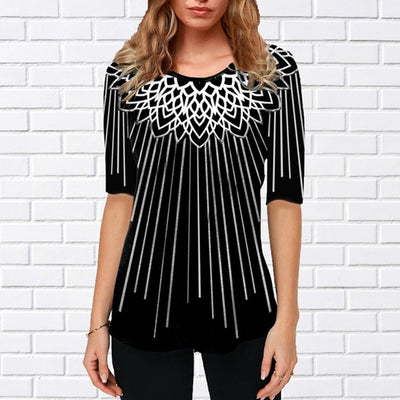 Playera con Cuello Redondo Impresa en 3D - Image 8