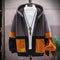Sudadera con Capucha Acolchada de Lana y Algodón para Hombre